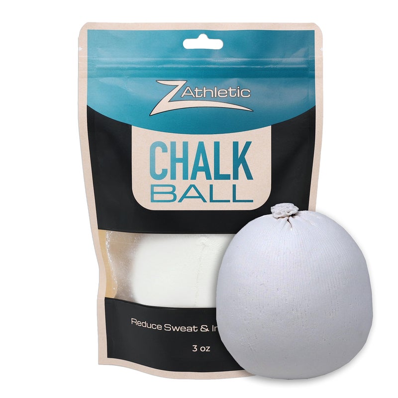 Z-Athletic Z Athletic Gym Chalk Ball for Rock Climbing, Gymnastics, and Weightlifting, 3oz Chalk Ball - Image 1